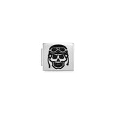 Nomination COMPOSABLE GLAM SYMBOLE Element aus Edelstahl (07_(Biker-Schaedel))